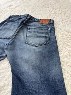 【レア送料無料】MOMOTAROジーンズ ダークブルーデニム 横糸ブラック