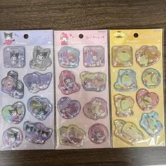 サンリオ　ウォーナーシール　クロミ　マイメロ　ポムポムプリン