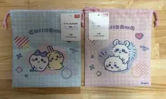 【新品】ちいかわ　ダイソー　巾着　２枚セット