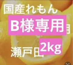 B様専用レモン2kg