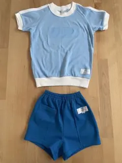 サイズ120　シーガルキッズseagullkids幼稚園保育園体操着夏上下　半袖