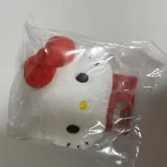 ハローキティ　カラビナ付きキーホルダー　サンリオ　フェイスマスコット