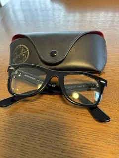 Ray-Ban Wayfarer ブラックフレーム メガネ ケース付き