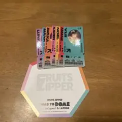 FRUITS ZIPPER 全員分ステッカー