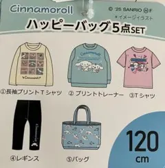 新品未開封 シナモン ハッピーバッグ 120cm 福袋