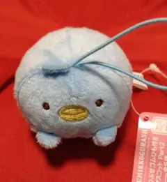 すみっコぐらし ぺんぎん　うつぶせゴム付きマスコット