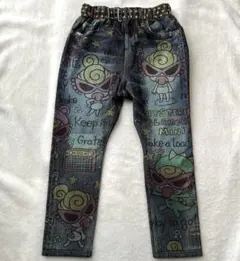 HYSTERIC MINI ライク・ア・デニム ロングパンツ 110cm