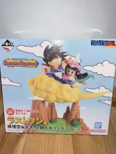 一番くじ　ドラゴンボール　ラストワン賞 孫悟空＆チチ 小物入れ　フィギュア