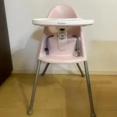廃盤】BABYBJORN ハイチェア パウダーピンク - メルカリ