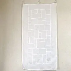 ポジャギ　100×53 ホワイトリネン　No.228