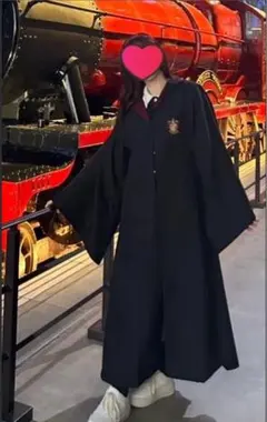 【カチューシャ付き・公式品】グリフィンドール寮ローブ XSサイズ　カチューシャ付