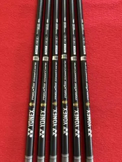 【美品】ヨネックス スチールコア Type-H i110 アイアンシャフト 6本のサムネイル