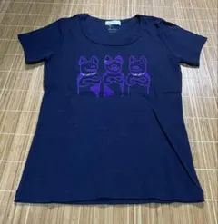 écru NOLLEY'S レディース 半袖 Tシャツ 紺