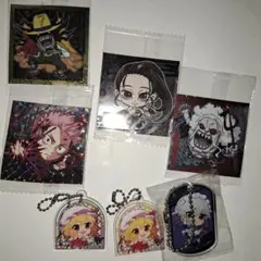 東方Project 鬼滅の刃 カード&アクリルキーホルダー詰め合わせセット