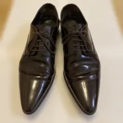 極美品✨BENIR ベニル 新郎 ウェディングシューズ 28 ダークブラウン