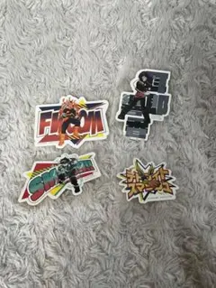 僕のヒーローアカデミア 緑谷出久 オールマイト エンデヴァー 耳郎響香ステッカー