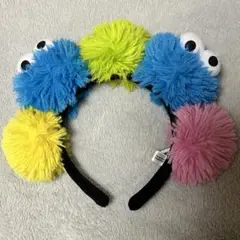 ユニバーサルスタジオジャパン カチューシャ クッキーモンスター セサミストリート