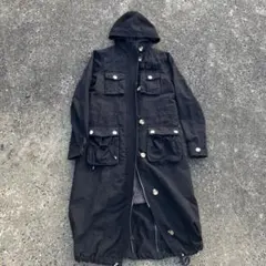 ゲリラセール！ sullen ヴィンテージ 黒 ロング コート y2k