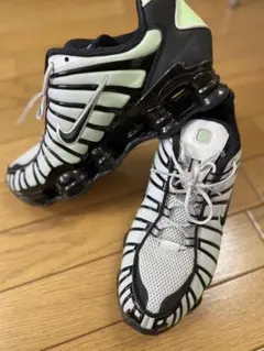 Nike Shox TL White Black Lime - メルカリ