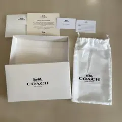 COACH 長財布　空箱と収納袋