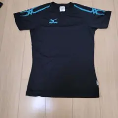 Mizuno 吸汗速乾 VネックTシャツ M 黒のサムネイル