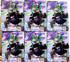 初音ミクフィギュア　 FIGURIZMα　パンク　punk　 6個セット