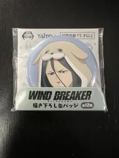 WIND BREAKER 描き下ろし缶バッジ 杉下京太郎 梶蓮 2点セット