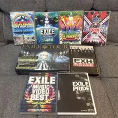 EXILE/EXILE TRIBE ライブ＆MV DVD まとめ売り ８本セット