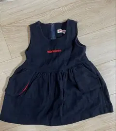 ミキハウス　ネイビー　ワンピース