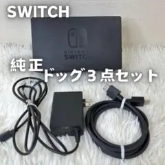 ニンテンドースイッチ 純正ドッグ HDMI ACアダプター セット