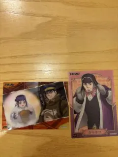 ゴールデンカムイ クリアカードコレクション 杉元佐一&アシリパ 白石由竹