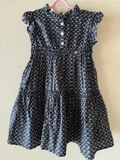 べべ　ワンピース　ノースリーブ　ティアード　　110