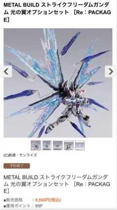 2025年最新】metal build ストライクフリーダムガンダム 光の翼