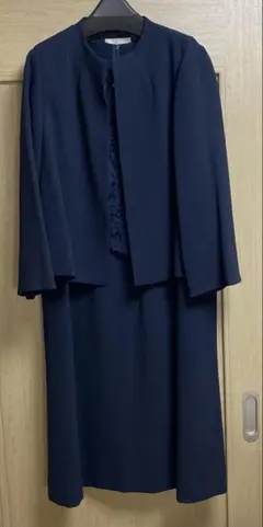 レリアン13＋サイズ17＋サイズ　スーツセット（ジャケットワンピース）