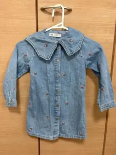 ZARA デニムワンピース 3-4歳