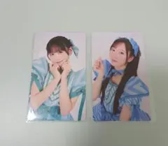 FRUITS ZIPPER 櫻井優衣 真中まな カワラボカフェ トレカ2枚セット