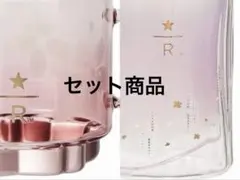 スタバ サクラ リザーブ® ハンドルグラスマグピンクボトム ダブルウォールグラス