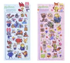 正規品　ズートピア　ディズニー シール　2枚セット