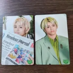 timelesz タイムレス　トレカ 篠塚大輝 　しの　佐藤勝利　2枚セット