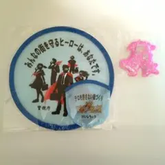 【警視庁】折りたたみうちわ　ピーポーくん　足立区 リフレクター　イベントグッズ