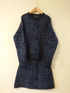 UNIQLO×marimekko　ユニクロ　マリメッコ　セットアップ　ニット