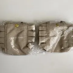 JILLSTUART ミニフリルトートバッグ ベージュ