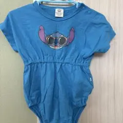 babydoll スティッチロンパース 70-80