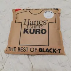 新品・未使用！　Hanes　ノースリーブ　ブラック　サイズ:Lのサムネイル
