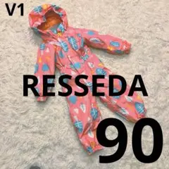 #V1✨RESSEDA✨スノーウェア つなぎ ジャンプスーツ90 キッズ