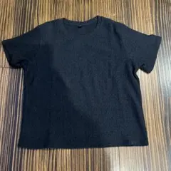ユニクロUNIQLOレディース黒半袖 Tシャツ XLサイズ　ブラックサマーニット