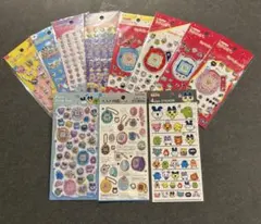 たまごっちプチドロップシール 大人の図鑑シール 4sizeステッカー11点セット