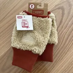 【新品】CHUMS チャムス　フリース　手袋　指なし手袋