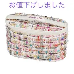 Pearly Dew マルチカラー バニティポーチ