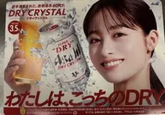 アサヒ スーパードライ ドライクリスタル パネルのサムネイル